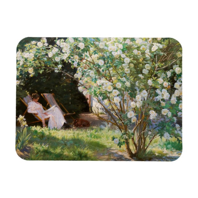 Ímã Peder Severin Kroyer - Rosas (Horizontal)