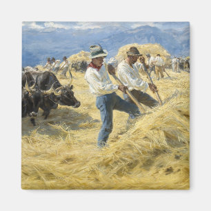 Imã Peder Severin Kroyer - Threshing in the Abruzzi