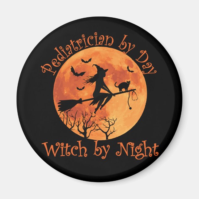Imã Pediatra por Day Witch by Night (Frente)