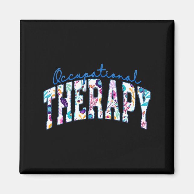 Imã Pediatric Occupational Therapy Therapist Ot Design (Frente)