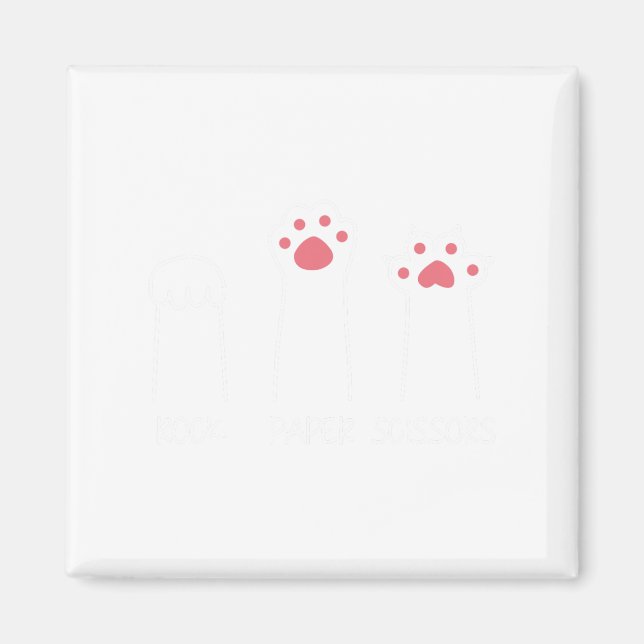 Imã Pedra de Papel de Pedra Caça-Mão (Frente)