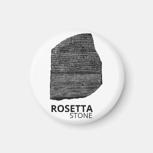 Imã Pedra de Roseta: Língua Hieróglifa do Antigo Egito