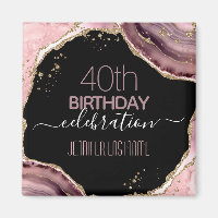 Pedra do Partido aniversário de 40 anos e ímã Dour