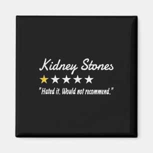 Imã Pedras 1 estrela Revisão Raios Pedras dos Rins Doe