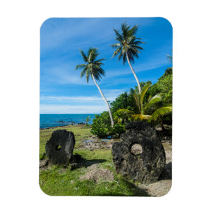 Ímã Pedras Rai na Ilha Yap