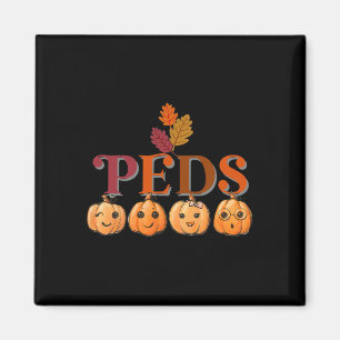 Imã Peds Cute Pumpkin Cai Graças Nurs Pediátricos