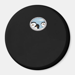 Imã Peekabo Penguins