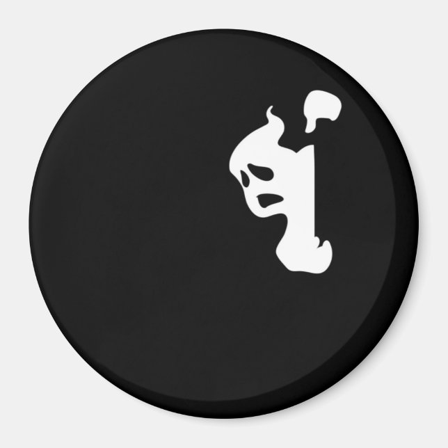 Imã Peekaboo Essential Sloth Halloween (Frente)