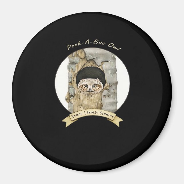 Imã Peekaboo Meme Design Para Halloween (Frente)