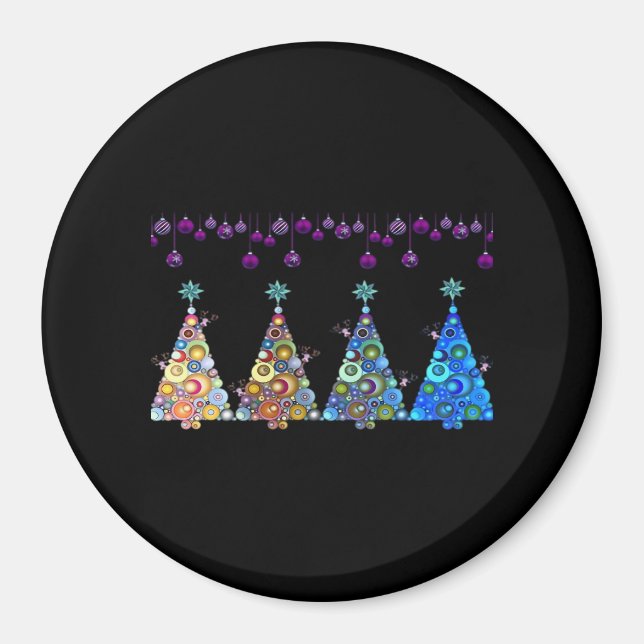 Imã Peekaboo Reindeer Classic (Frente)