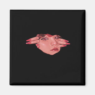 Imã Peekaboo - Sloth Design Vibes