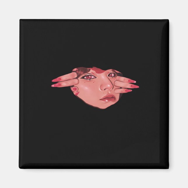 Imã Peekaboo - Sloth Design Vibes (Frente)