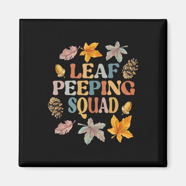 Imã PEEPER LEAF SQUAD Fall Foliage Folieaf Peeping Fal (Frente)