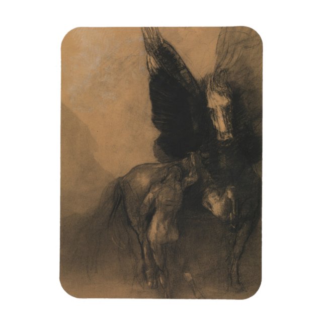 Ímã Pegasus e Bellerofão (Vertical)
