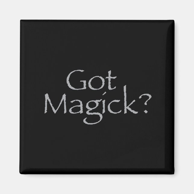 Imã Pegou Magick? (Frente)