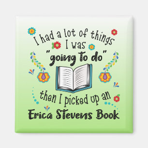 Imã Pegou Um Livro De Erica Stevens