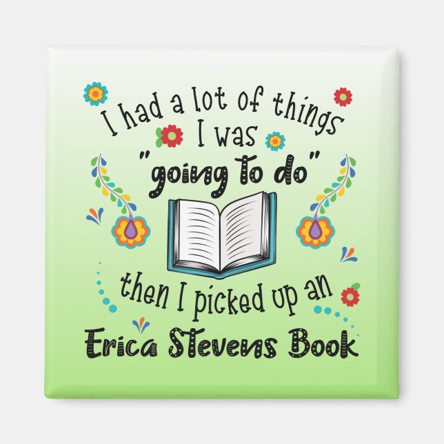 Imã Pegou Um Livro De Erica Stevens (Frente)