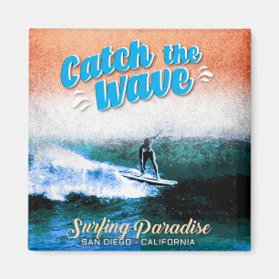 Imã Pegue a onda - Paraíso surfador