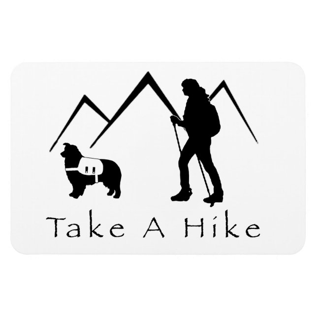 Ímã Pegue um Hike Magnet - Aussie/Pack (Horizontal)