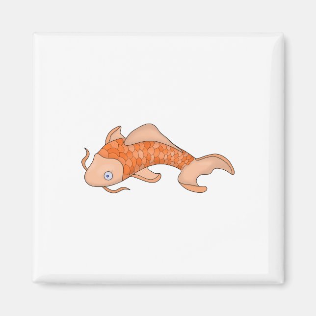 Imã Peixe adorável (Frente)