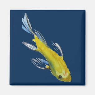 Imã Peixe-carpa amarelo japonês