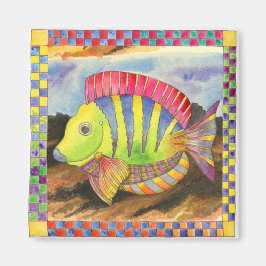 Imã Peixe com Borda Verificada #3