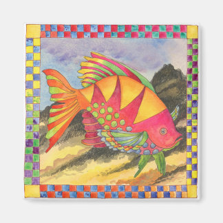 Imã Peixe com Borda Verificada #4