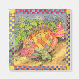 Imã Peixe com Borda Verificada #5