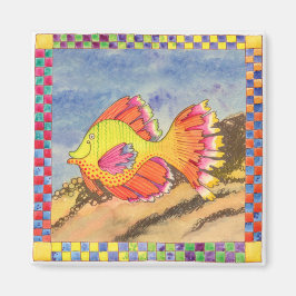 Imã Peixe com Borda Verificada #6