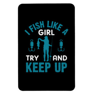 Ímã Peixe Como Uma Rapariga