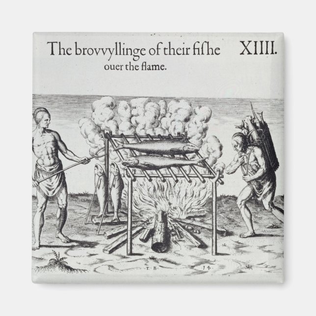 Imã Peixe cozinhar (Frente)