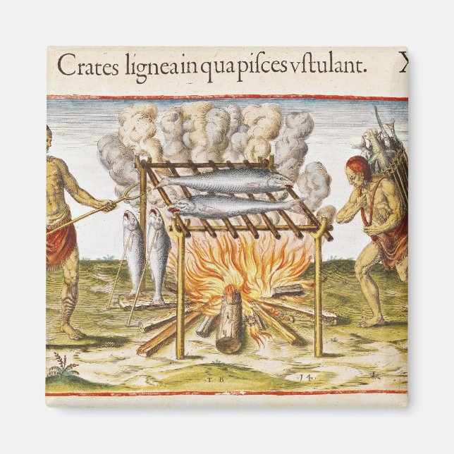 Imã Peixe cozinhar (Frente)