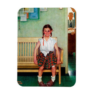 Ímã Peixe do género Notropis ou parte externa o