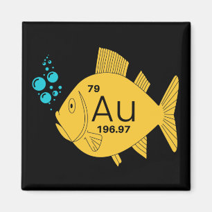 Imã Peixe Dourado