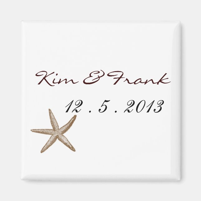 Imã Peixe-estrela simples (Frente)