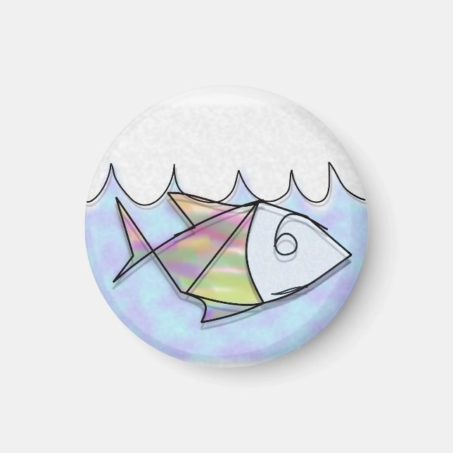 Imã Peixe-fio (Frente)