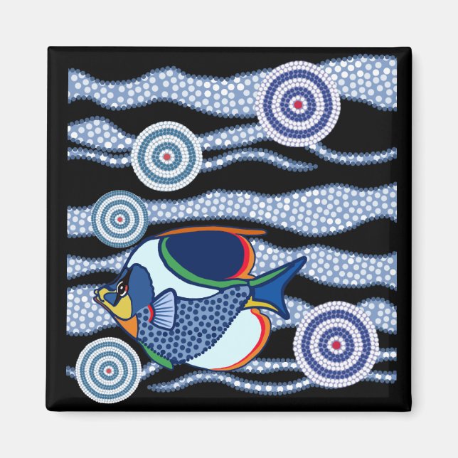 Imã Peixe original (Frente)