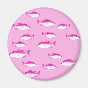 Imã Peixe rosa