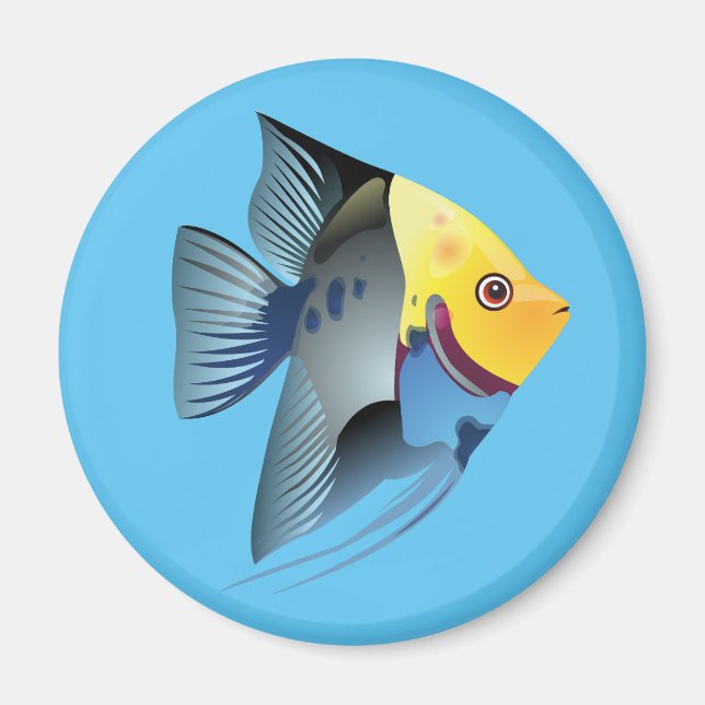 Imã Peixe tropical (Frente)
