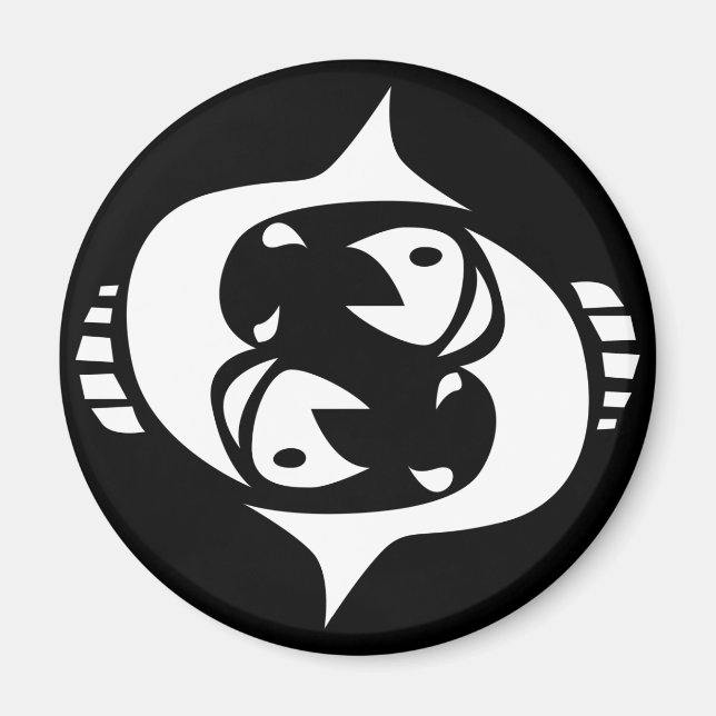 Imã peixes (Frente)