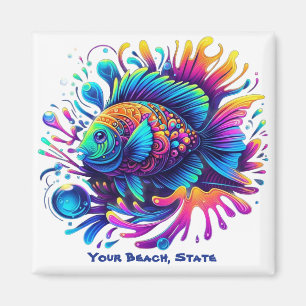 Imã Peixes Coloridos