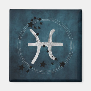 Imã Peixes das estrelas da constelação de zodipo pre