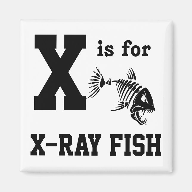 Imã Peixes de raios X (Frente)