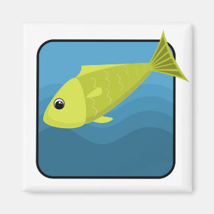 Imã Peixes dos desenhos animados
