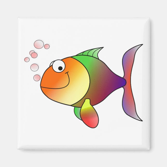 Imã Peixes Felizes (Frente)