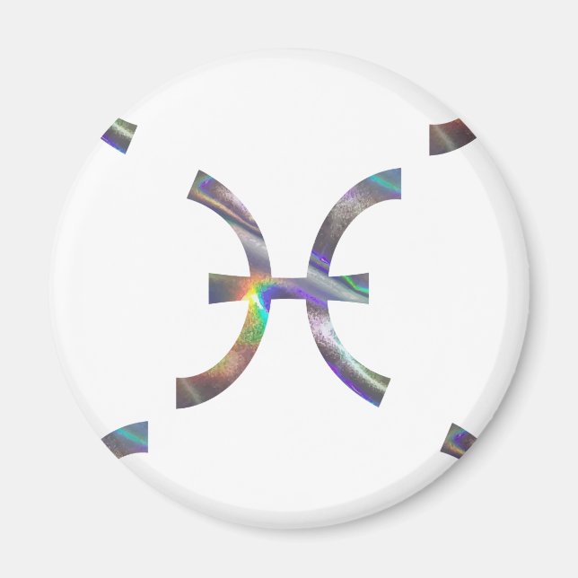 Imã peixes hologramas (Frente)