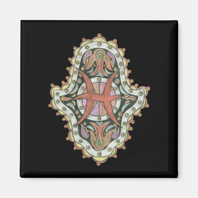 Imã Peixes Magnet (Frente)