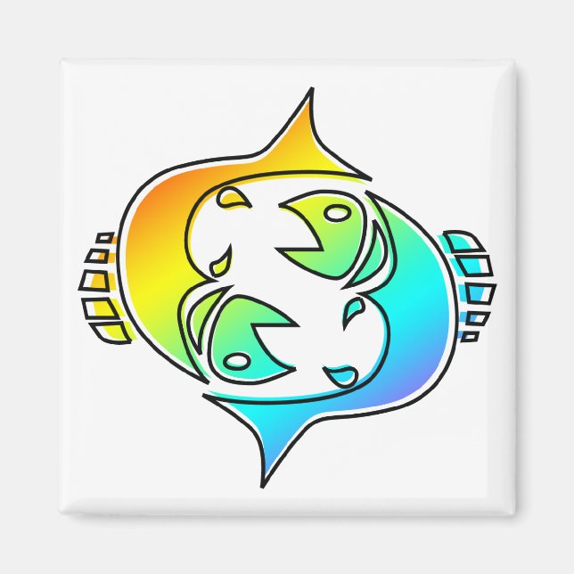 Imã peixes oddRex (Frente)