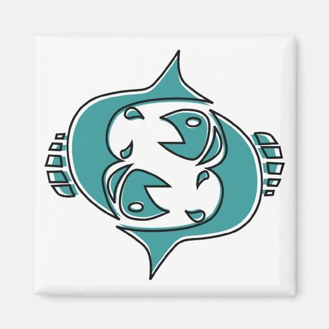 Imã peixes oddRex (Frente)