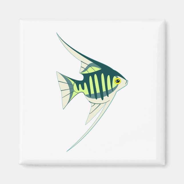 Imã Peixes Tropicais (Frente)